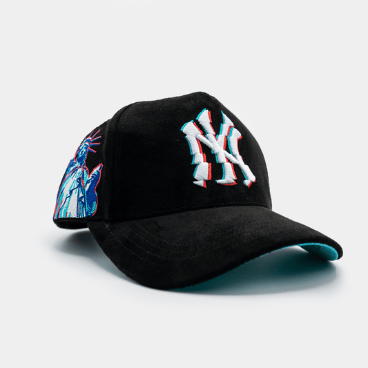 Glitched NY Snapback